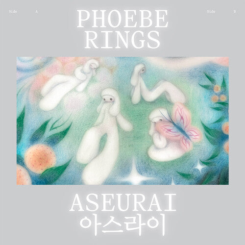 Phoebe Rings: Aseurai - "Blue Butterfly" Blue And Clear Splatter - VINYL LP