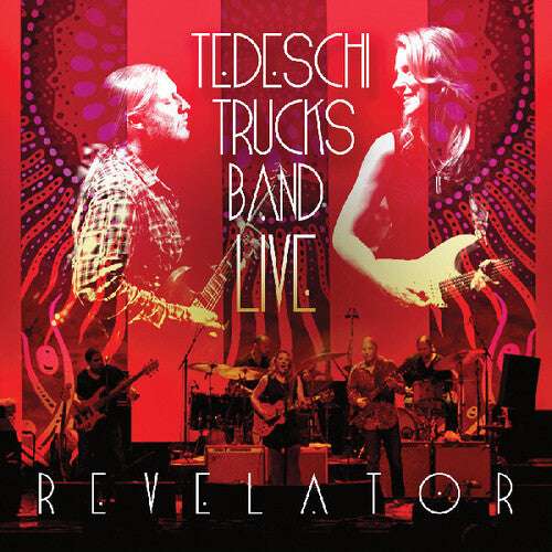 Tedeschi Trucks Band: Live Revelator - Fire Orange With Black Swirl - VINYL LP