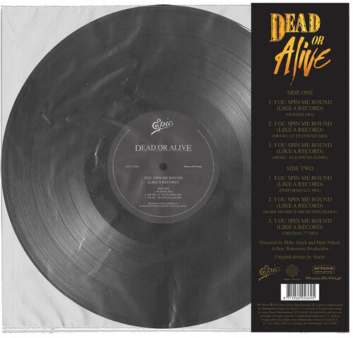 Dead or Alive: You Spin Me Round - 180-Gram Black Vinyl - VINYL LP