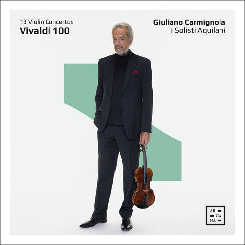 Giuliano Carmignola: Vivaldi 100 - 13 Violin Concertos - COMPACT DISCS