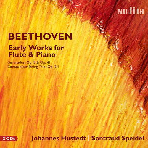 Johannes Hustedt: Ludwig van Beethoven: Early Works for Flute & Piano - COMPACT DISCS