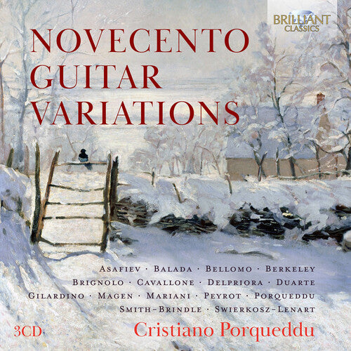 Cristiano Porqueddu: Novecento Guitar Variations - COMPACT DISCS