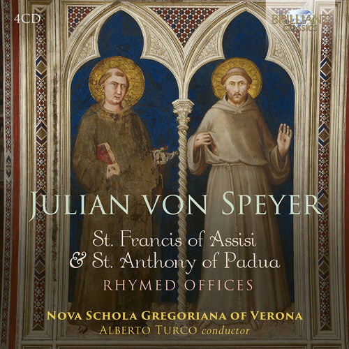 Gennaro Becchimanzi: Von Speyer - St. Francis of Assisi & St. Anthony of Padua, Rhymed Offices - COMPACT DISCS