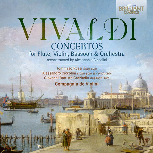Tommaso Rossi: Vivaldi: Concertos for Flute, Violin, Bassoon & Orchestra - COMPACT DISCS