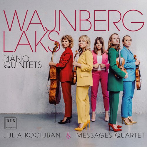 Julia Kociuban: Weinberg & Laks: Piano Quintets - COMPACT DISCS