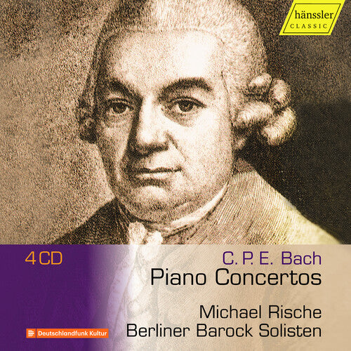 Michael Rische: C.P.E. Bach: Piano Concertos (4 CD) - Michael Rische - COMPACT DISCS