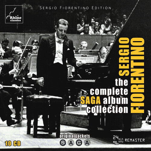 Sergio Fiorentino: The complete Saga album collection (10-CD set) - COMPACT DISCS