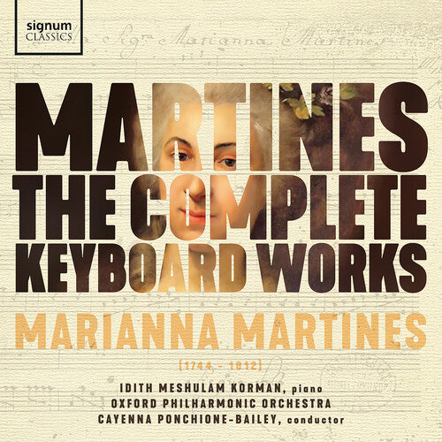 Idith Meshulam Korman: Martines: The Complete Keyboard Works - COMPACT DISCS