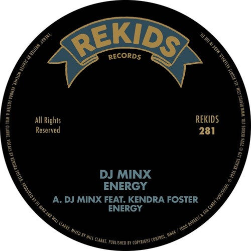 DJ Minx: Energy - 12-INCH SINGLE