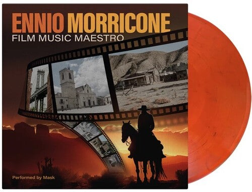Mask: Ennio Morricone: Film Maestro - Ltd 180gm Transparent Red & Black Vinyl - VINYL LP