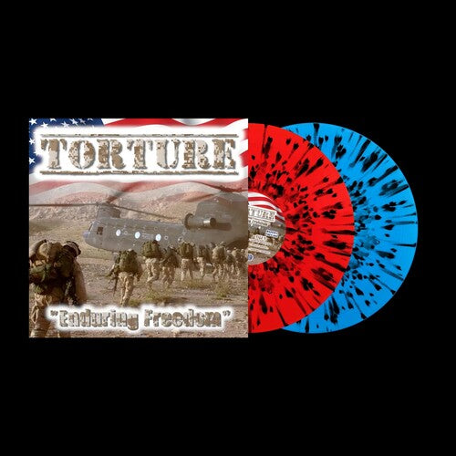 Torture: Enduring Freedom - Black/Blue/Red - VINYL LP