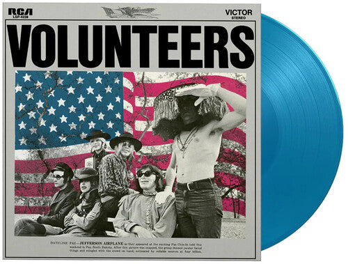 Jefferson Airplane: Volunteers - Limited 180-Gram Blue Colored Vinyl - VINYL LP