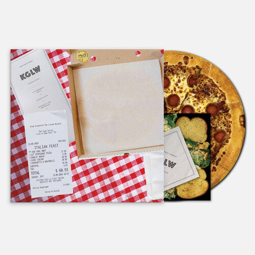 King Gizzard and the Lizard Wizard: Italian Feast - Italian Feast Pizza & Spaghetti + Meatballs Picture - VINYL LP