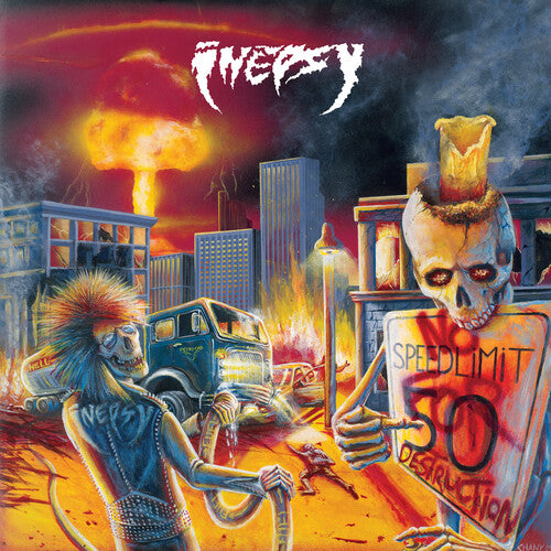 Inepsy: No Speed Limit For Destruction - COMPACT DISCS