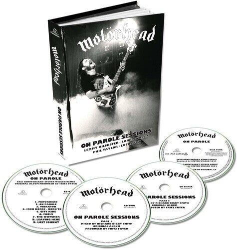 Motorhead: On Parole Sessions - COMPACT DISCS