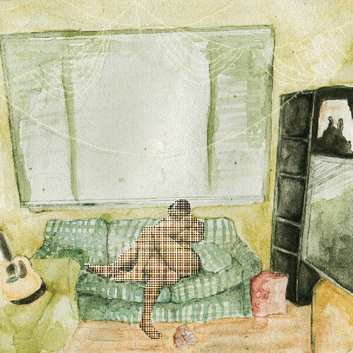 Awakebutstillinbed: what people call low self-esteem is really just seeing yourself the way that other people see you (FOREST GREEN & SEA GLASS SPLIT VINYL) - VINYL LP