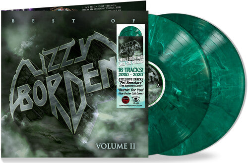 Lizzy Borden: The Best of Lizzy Borden Vol 2 - Green - VINYL LP