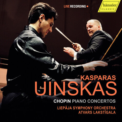 Kasparas Uinskas: Chopin: Piano Concertos Nos. 1 & 2 - COMPACT DISCS