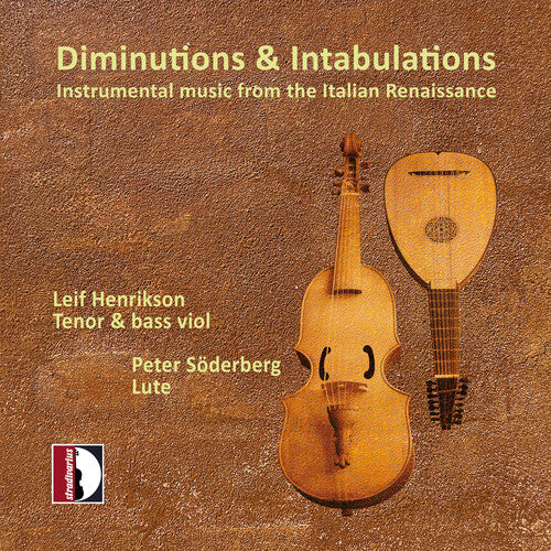 Leif Henrikson: Diminutions & Intabulations - COMPACT DISCS