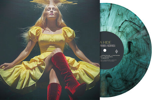 Lia Hide: Aristophobia Nervosa - Turquoise Marble Vinyl - VINYL LP