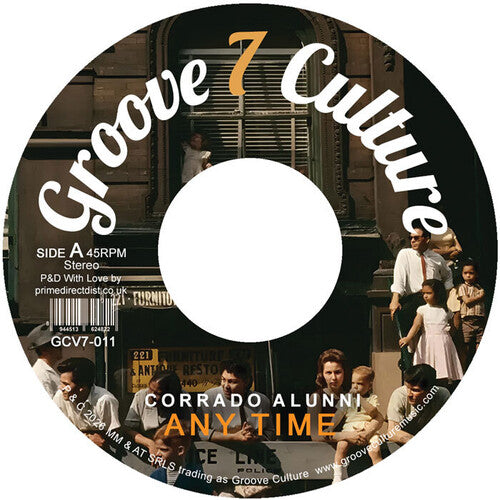 Alunni, Corrado: Any Time / Soul Groove - 7-INCH SINGLE