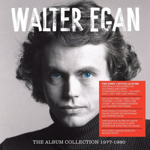 Walter Egan: Albums Collection 1977-1980 - Limited Deluxe Packaging with Signed Print - COMPACT DISCS