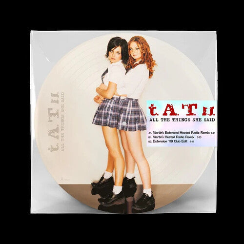 T.A.T.U: All The Things She Said - Limited Picture Disc - 12-INCH SINGLE