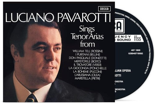 Luciano Pavarotti: Sings Tenor Arias from Italian Opera - COMPACT DISCS