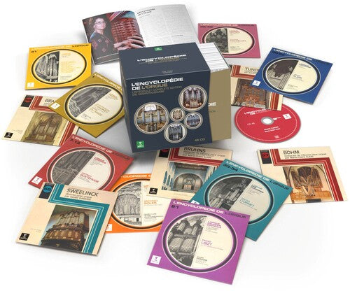 Marie-Claire Alain: L'encyclopedie De L'orgue (Erato) - Complete - COMPACT DISCS