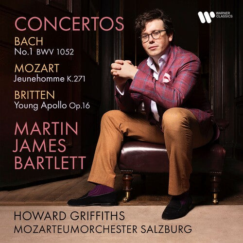 Martin James Bartlett: Bach, Mozart, Britten Concerti - COMPACT DISCS