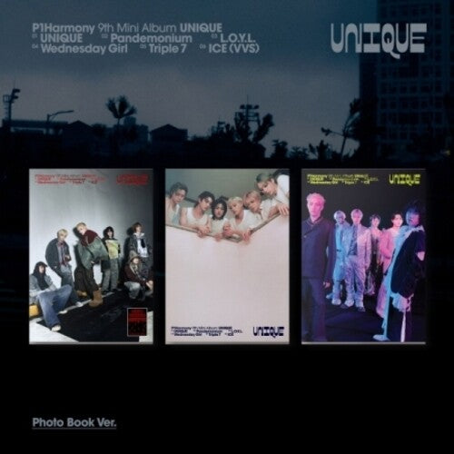 P1Harmony: Unique - Photobook Version - COMPACT DISCS
