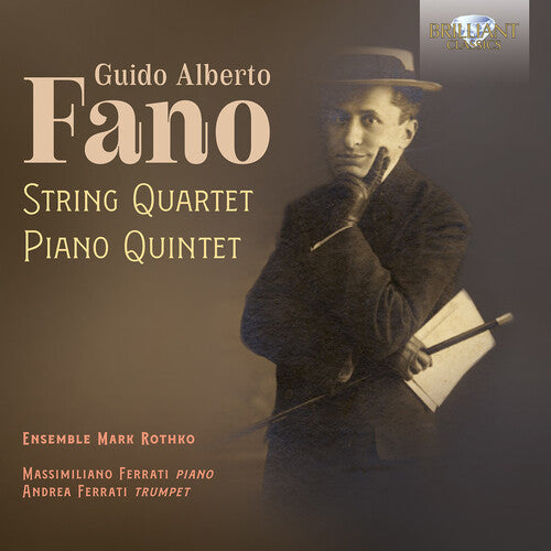 Ensemble Mark Rothko: Fano: String Quartet & Piano Quintet - COMPACT DISCS