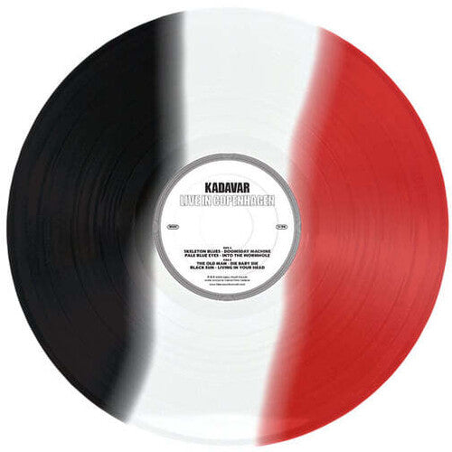 Kadavar: Live In Copenhagen - Black Clear & Red Vinyl - VINYL LP