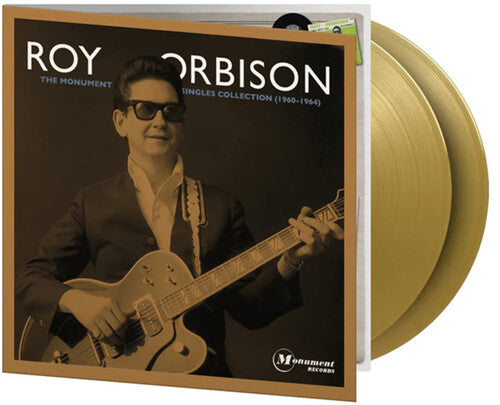 Roy Orbison: Monument Singles Collelction 1960-1964 - Limited Gatefold 180-Gram Gold Colored Vinyl - VINYL LP
