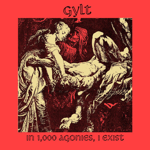 Gylt: In 1000 Agonies, I Exist ( TRANSPARENT RED W/ BLACK SPLATTER VINYL ) - 7-INCH SINGLE