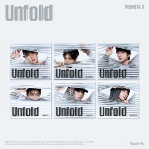Monsta X: Unfold - Digipack Version - COMPACT DISCS