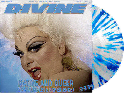 Divine: Native & Queer: The Complete Experience - Limited 140-Gram Translucent Blue Splatter Colored Vinyl - VINYL LP