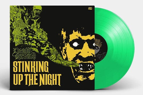 Death Breath: Stinking Up The Night - Transparent Light Green - VINYL LP