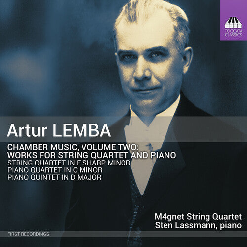 M4gnet String Quartet: Artur Lemba: Chamber Music, Vol. 2 - COMPACT DISCS