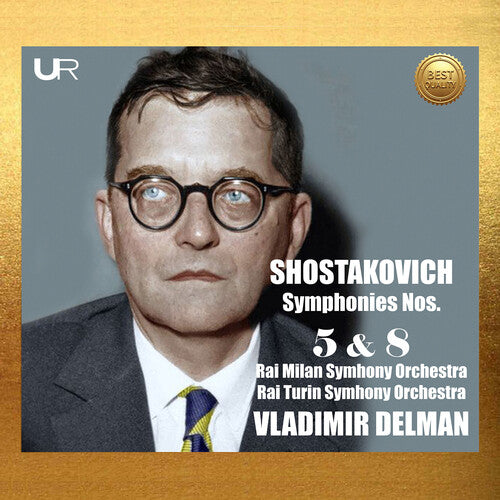 Vladimir Delman: Shostakovich: Symphonies Nos. 5 & 8 - COMPACT DISCS