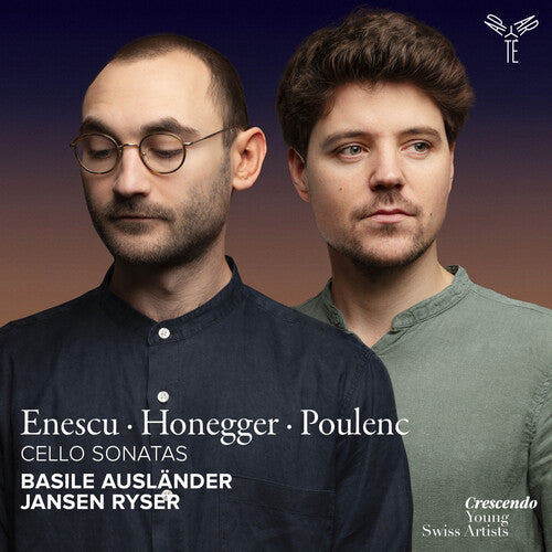 Basile Ausländer: Enescu, Honegger & Poulenc: Cello Sonatas - COMPACT DISCS