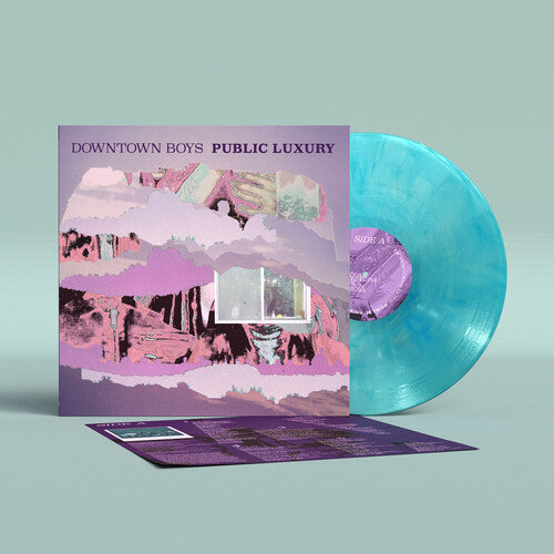 Downtown Boys: Public Luxury - Ocean Blue - VINYL LP