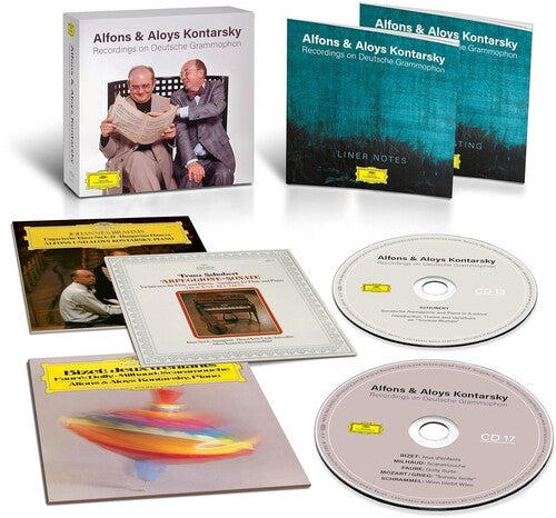 Alfons & Aloys Kontarsky: Recordings on Deutsche Grammophon - COMPACT DISCS