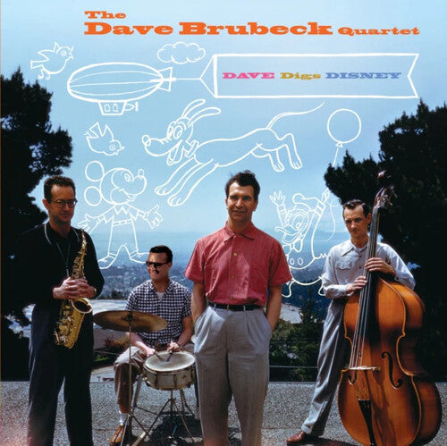 Dave Brubeck: Dave Digs Disney - Limited 180-Gram Colored Vinyl with Bonus Tracks - VINYL LP