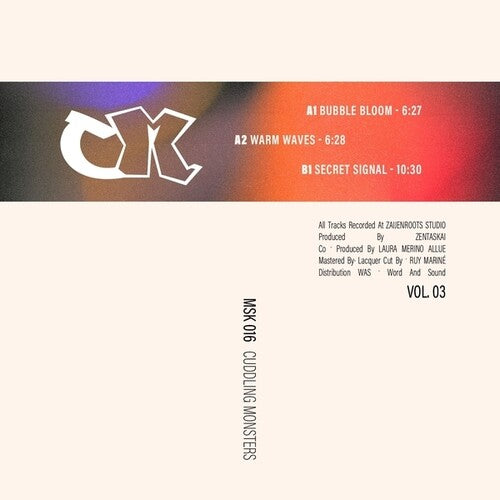 Cuddling Monsters (Zentaskai & Laura Merino Allue): Cuddling Monsters, Vol. 3 - 12-INCH SINGLE