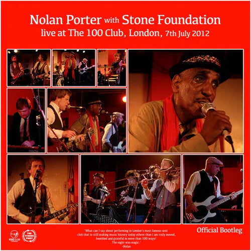 Porter, Nolan / Stone Foundation: Live At The 100 Club - Limited - VINYL LP