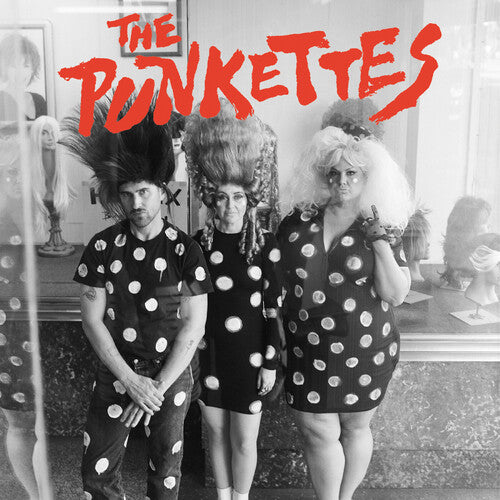 Hunx & His Punx: The Punkettes - ECO MIX CHERRY RED VINYL - 7-INCH SINGLE