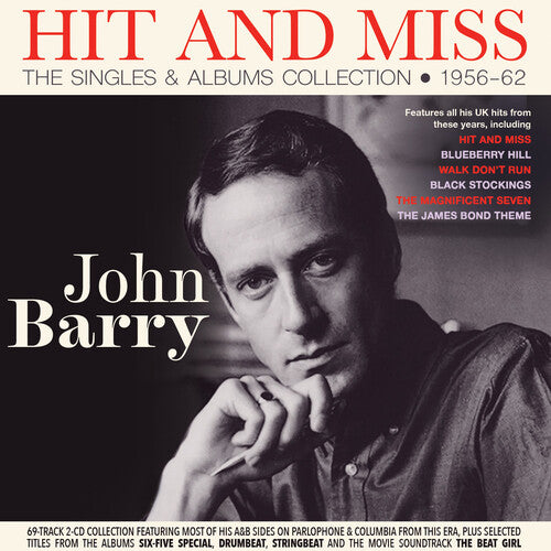 John Barry: Hit And Miss: The Singles & Albums Collection 1956-62 - COMPACT DISCS
