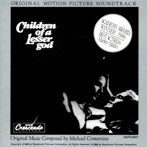 Children of a Lesser God / O.S.T.: Children Of A Lesser God (Original Motion Picture Soundtrack) - COMPACT DISCS