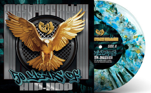 Ghostface Killah: 50 Years Of Hip-Hop - Limited Deluxe Edition Blue Black & Yellow Lagoon Vinyl - 7-INCH SINGLE
